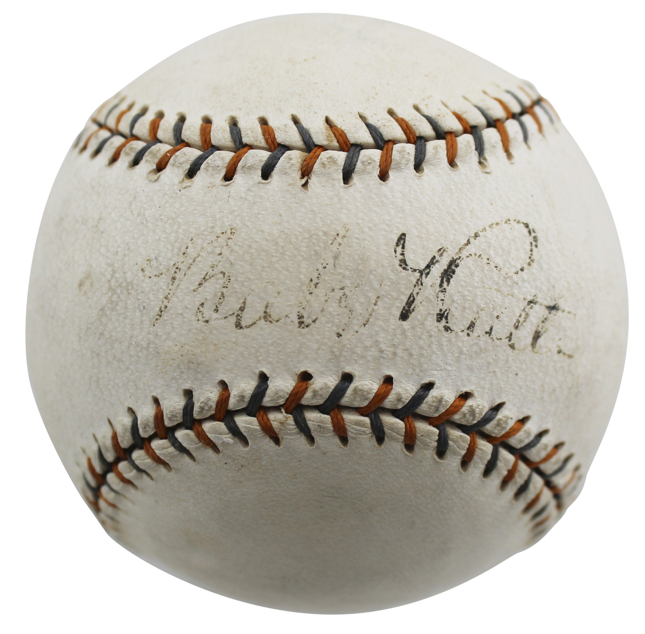 Babe Ruth Signed Babe Ruth Home Run Special Logo Baseball (PSA) at PristineAuction.com Babe Ruth Signed Babe Ruth Home Run Special Logo Baseball (PSA) at PristineAuction.com