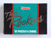 1987 Donruss Baseball Puzzle & Card The Rookies Set with (56) Cards at PristineAuction.com