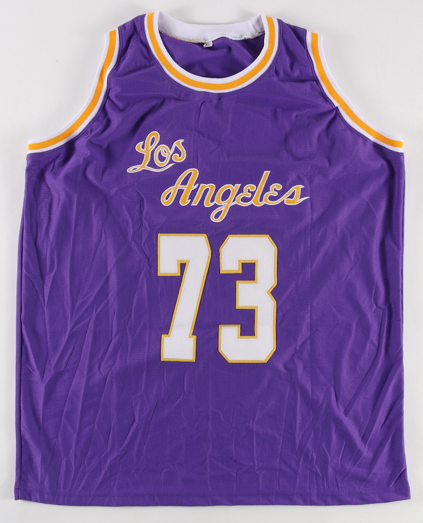 Dennis Rodman Signed Jersey (JSA) at PristineAuction.com Dennis Rodman Signed Jersey (JSA) at PristineAuction.com
