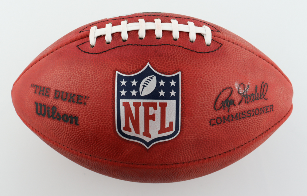 Patrick Mahomes Signed Official NFL "The Duke" Game Ball Football (Beckett) at PristineAuction.com Patrick Mahomes Signed Official NFL "The Duke" Game Ball Football (Beckett) at PristineAuction.com