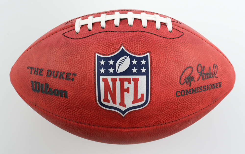 Patrick Mahomes Signed Official NFL "The Duke" Game Ball Football (Beckett) at PristineAuction.com Patrick Mahomes Signed Official NFL "The Duke" Game Ball Football (Beckett) at PristineAuction.com