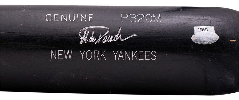 Jorge Posada 2009 Game-Used Louisville Slugger Player Model P320 Baseball Bat (PSA) at PristineAuction.com Jorge Posada 2009 Game-Used Louisville Slugger Player Model P320 Baseball Bat (PSA) at PristineAuction.com
