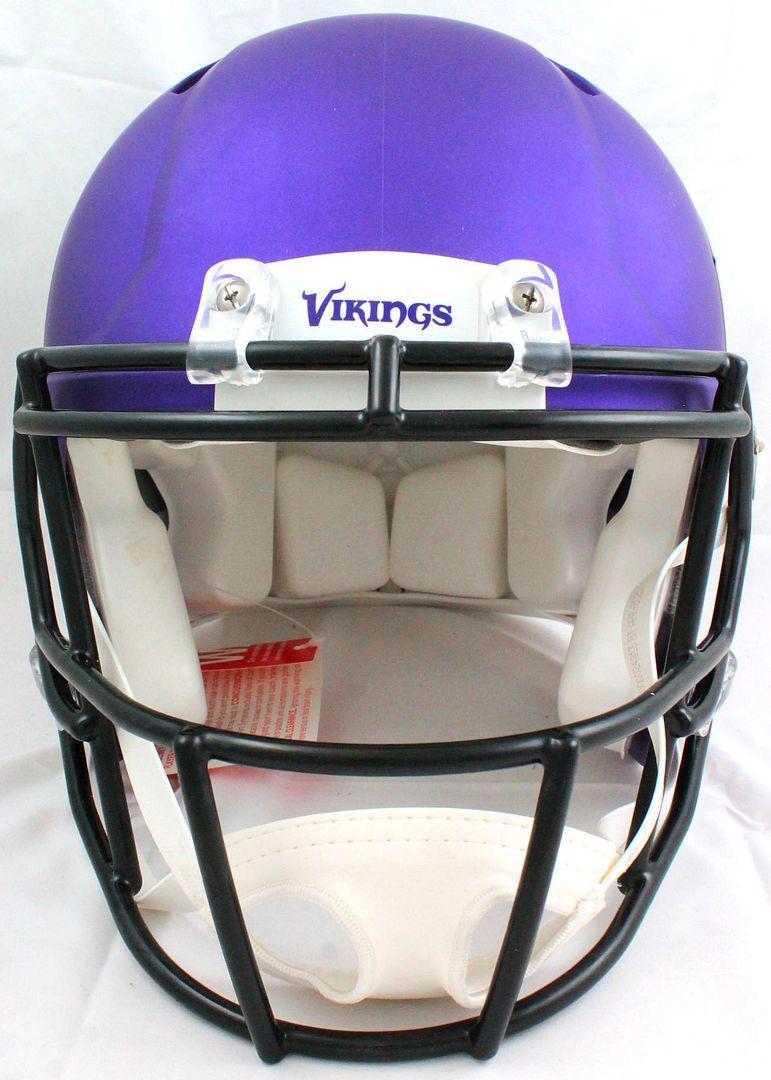 Adrian Peterson Signed Vikings Full-Size Authentic On-Field Speed Helmet (Beckett) at PristineAuction.com Adrian Peterson Signed Vikings Full-Size Authentic On-Field Speed Helmet (Beckett) at PristineAuction.com