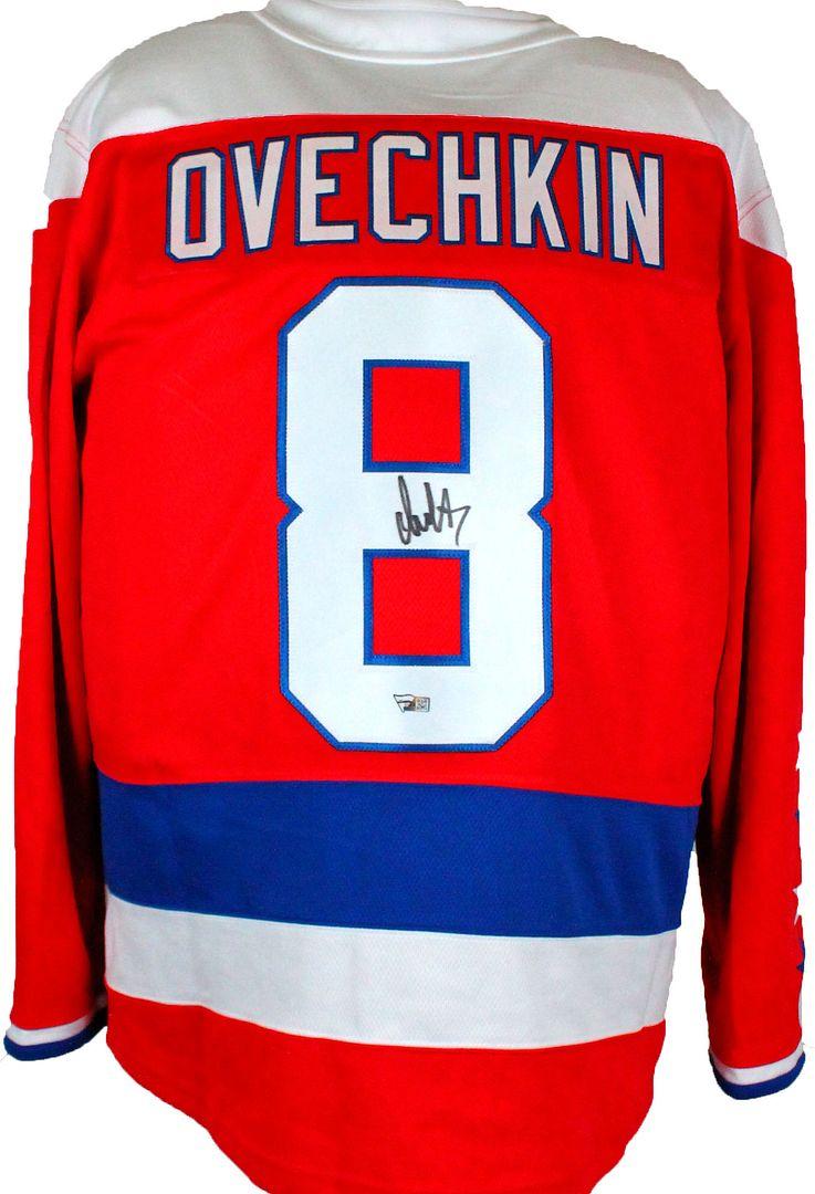 Alexander Ovechkin Signed Jersey (Fanatics) at PristineAuction.com Alexander Ovechkin Signed Jersey (Fanatics) at PristineAuction.com