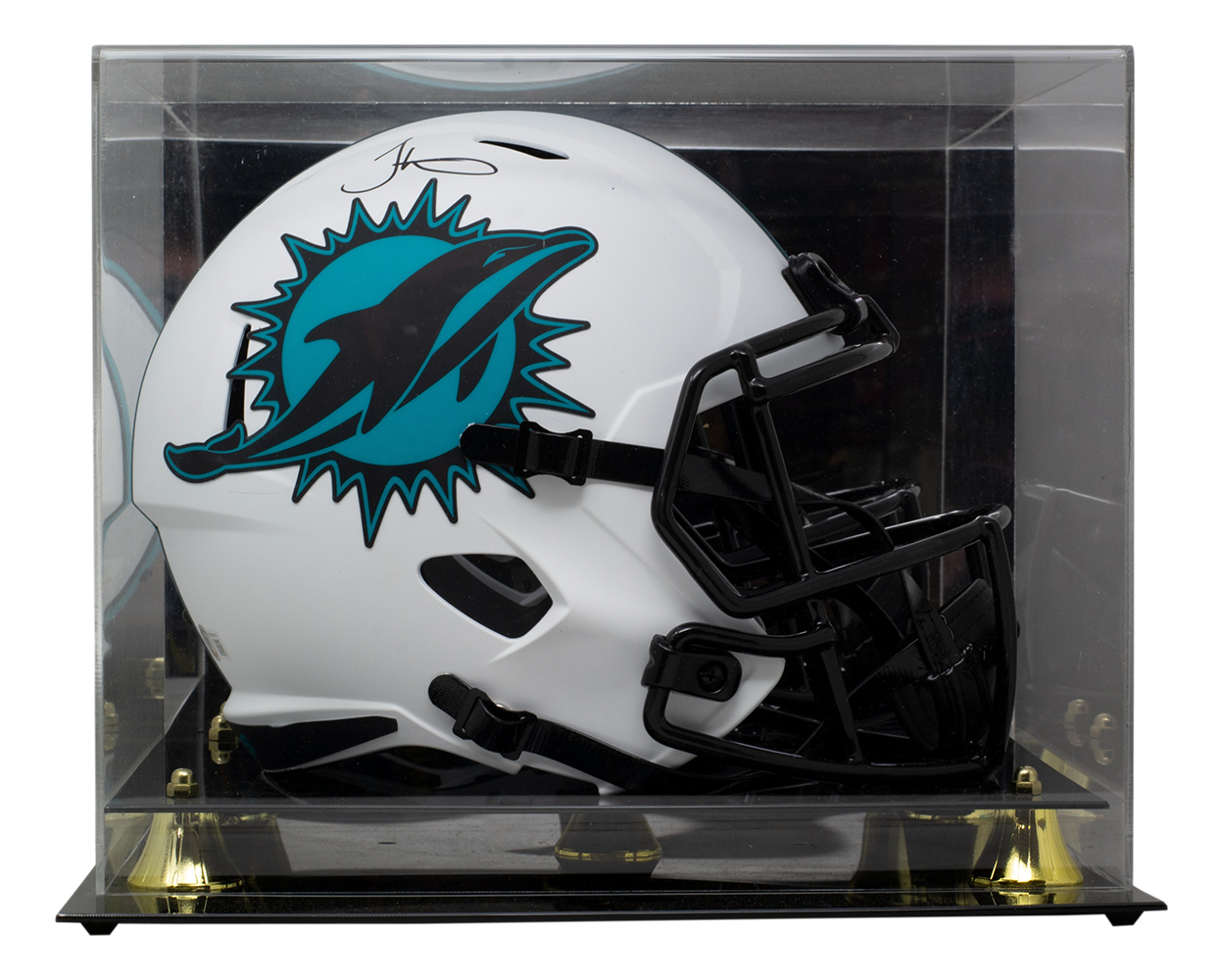 Tyreek Hill Signed Dolphins Full-Size Lunar Eclipse Alternate Speed Helmet with Display Case (Beckett) at PristineAuction.com Tyreek Hill Signed Dolphins Full-Size Lunar Eclipse Alternate Speed Helmet with Display Case (Beckett) at PristineAuction.com