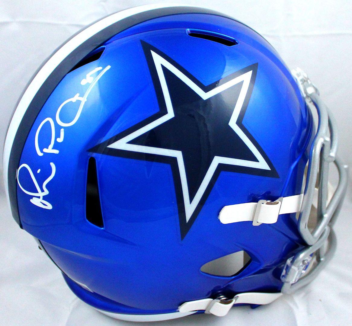 Michael "Playmaker" Irvin Signed Cowboys Full-Size Flash Alternate Speed Helmet (Beckett) at PristineAuction.com Michael "Playmaker" Irvin Signed Cowboys Full-Size Flash Alternate Speed Helmet (Beckett) at PristineAuction.com