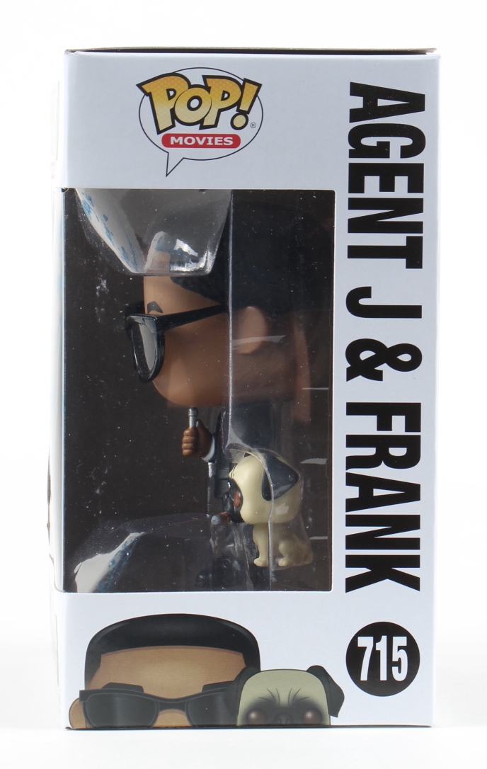 Tim Blaney Signed "MIB" #715 Agent J & Frank Funko Pop! Vinyl Figure Inscribed "The Galaxy is here!" & "Frank the Pug" AutographCOA) at PristineAuction.com Tim Blaney Signed "MIB" #715 Agent J & Frank Funko Pop! Vinyl Figure Inscribed "The Galaxy is here!" & "Frank the Pug" AutographCOA) at PristineAuction.com