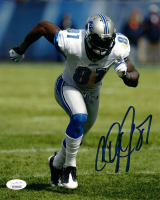 Calvin Johnson Signed Lions 8x10 Photo (JSA) at PristineAuction.com