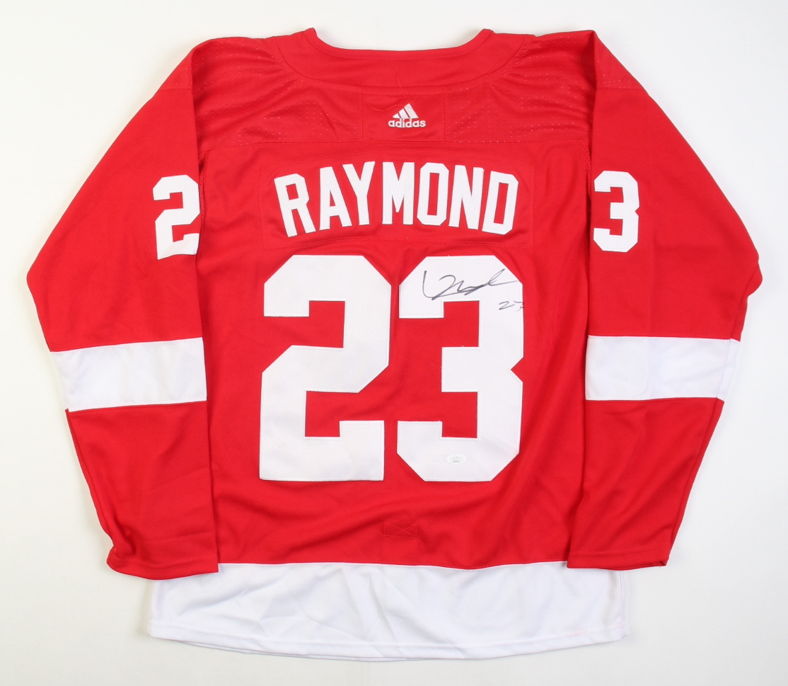 Lucas Raymond Signed Jersey (JSA) at PristineAuction.com Lucas Raymond Signed Jersey (JSA) at PristineAuction.com