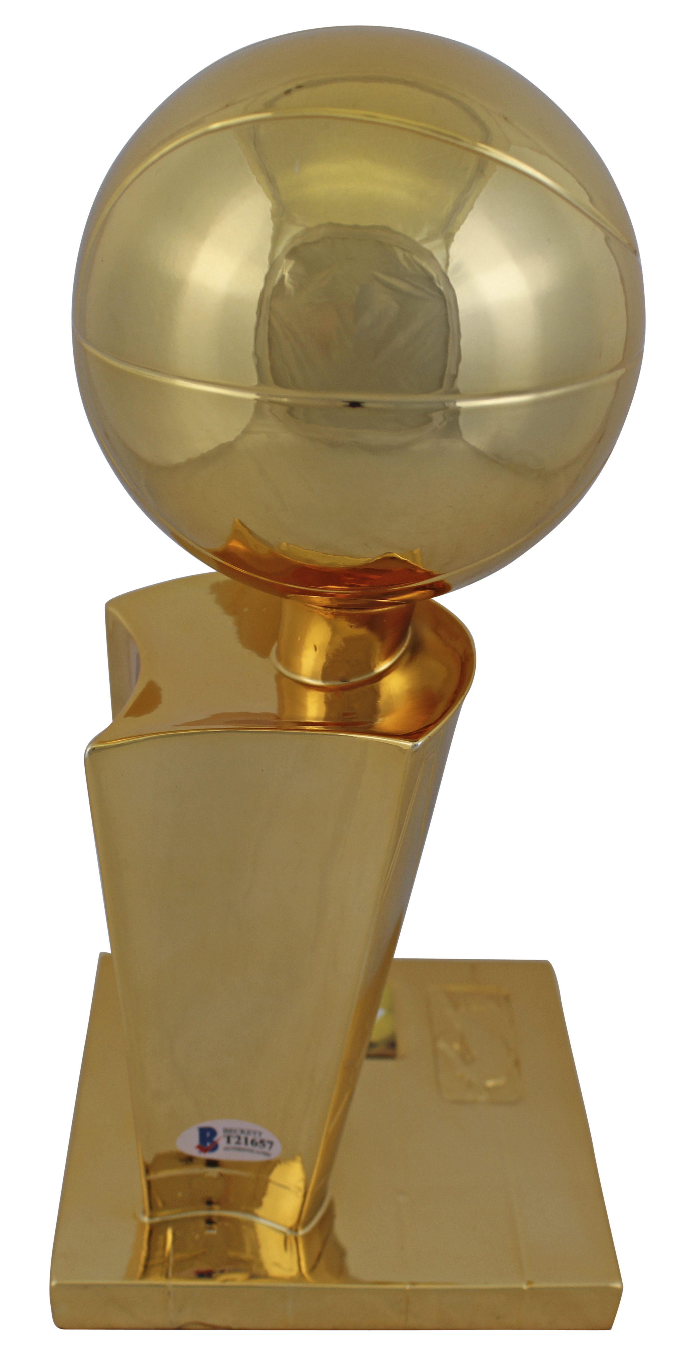 Shaquille O'Neal Signed 12" Larry O'Brien NBA Championship Trophy (Beckett) at PristineAuction.com Shaquille O'Neal Signed 12" Larry O'Brien NBA Championship Trophy (Beckett) at PristineAuction.com