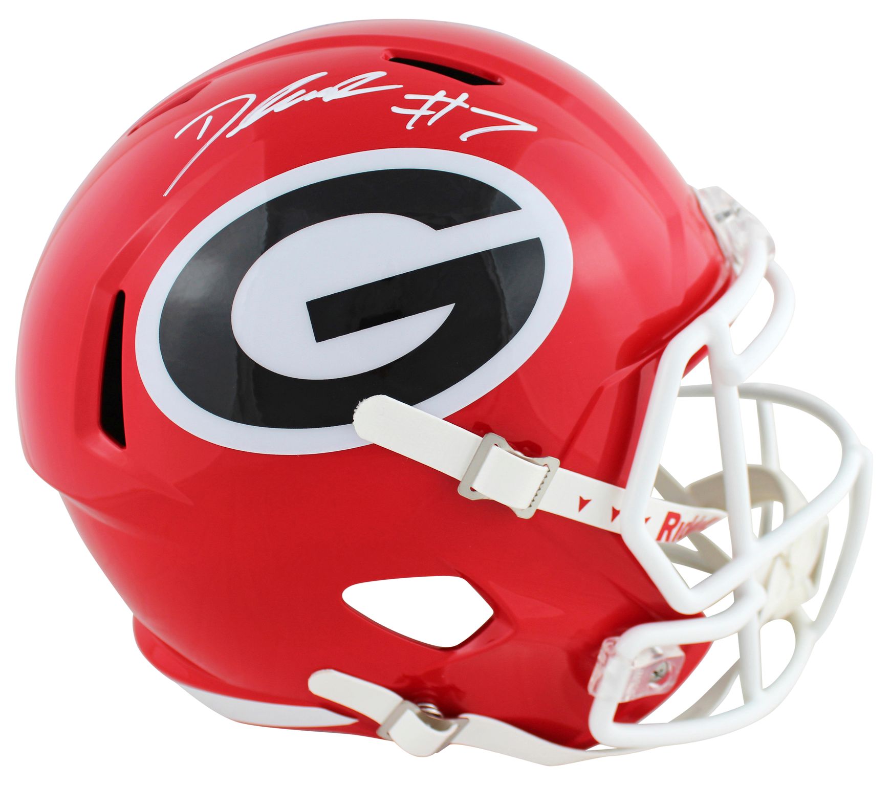 D'Andre Swift Signed Georgia Bulldogs Full-Size Speed Helmet (Fanatics) at PristineAuction.com D'Andre Swift Signed Georgia Bulldogs Full-Size Speed Helmet (Fanatics) at PristineAuction.com