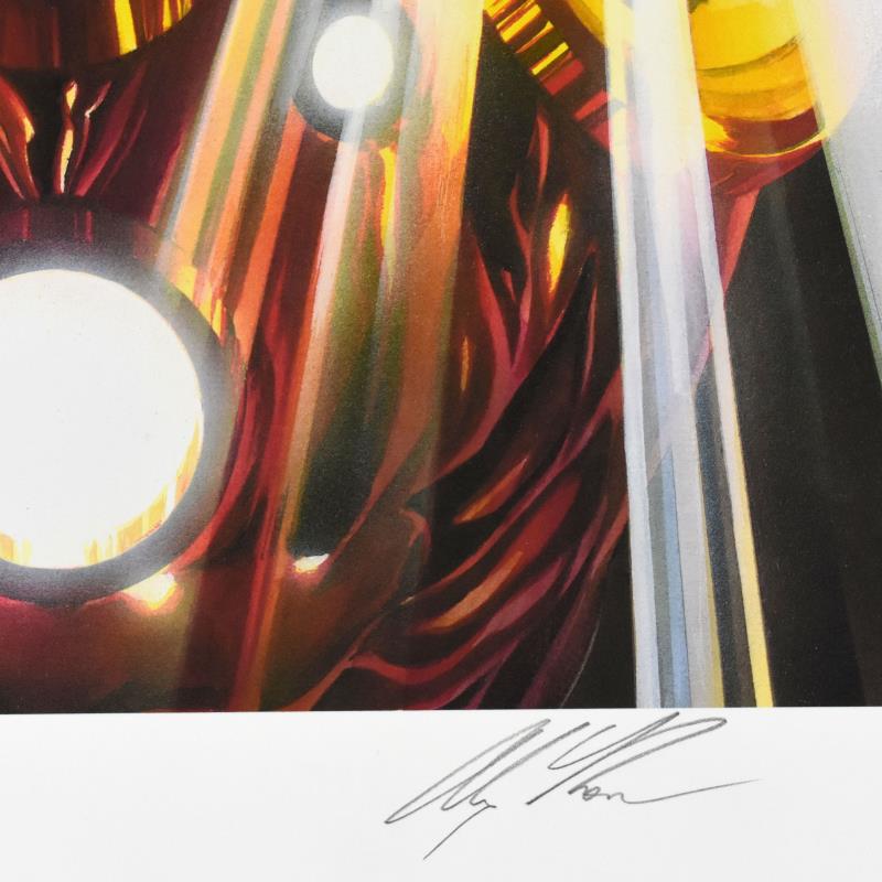 "Iron Man Visions" LE 18x22 Giclee on Paper by Alex Ross (Artova) at PristineAuction.com "Iron Man Visions" LE 18x22 Giclee on Paper by Alex Ross (Artova) at PristineAuction.com