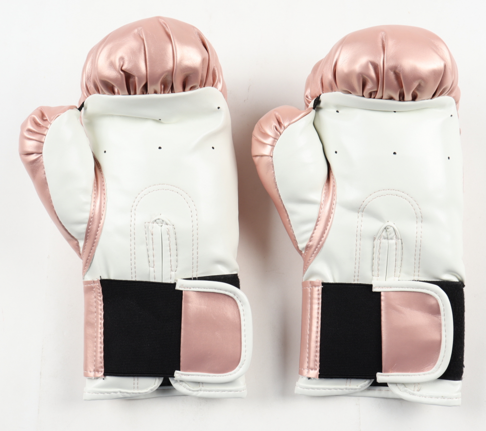 Mike Tyson Signed Rose Gold Boxing Glove (PSA & Tyson) Pristine Auction