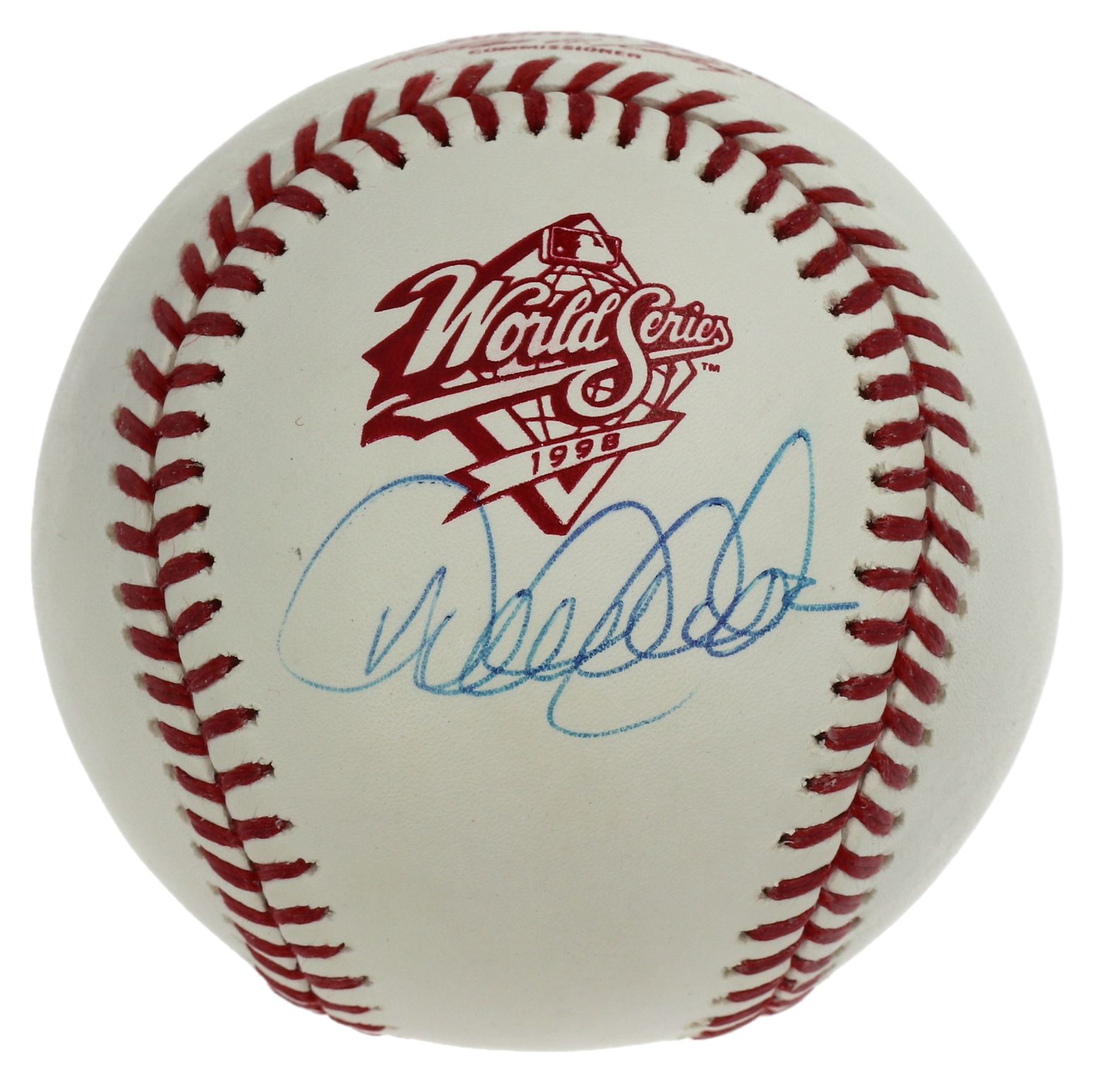 Derek Jeter Signed 1998 World Series Baseball (MLB & Steiner) at PristineAuction.com Derek Jeter Signed 1998 World Series Baseball (MLB & Steiner) at PristineAuction.com