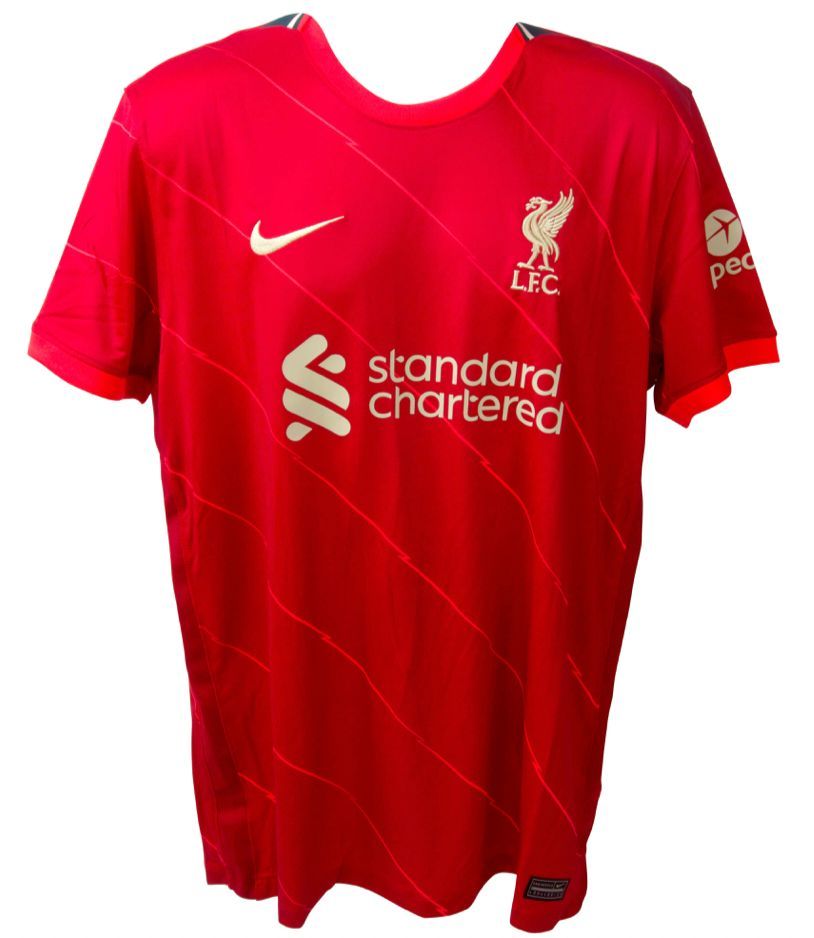 Diogo Jota Signed Liverpool Jersey (Beckett) at PristineAuction.com Diogo Jota Signed Liverpool Jersey (Beckett) at PristineAuction.com