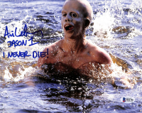 Ari Lehman Signed "Friday The 13th" 8x10 Photo Inscribed "I Never Die!" & "Jason 1" (Beckett) at PristineAuction.com