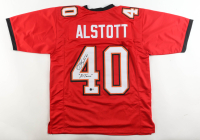 Mike Alstott Signed Jersey Inscribed "A-Train" (Beckett) at PristineAuction.com