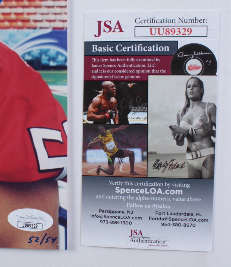 Zach Thomas Signed LE Pro Bowl 8x10 Photo (JSA) at PristineAuction.com Zach Thomas Signed LE Pro Bowl 8x10 Photo (JSA) at PristineAuction.com