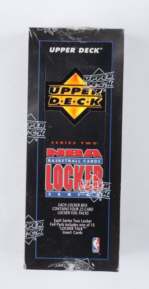 1993 / 94 Upper Deck Locker Series 2 Basketball Hobby Box with (4) Packs Pristine Auction