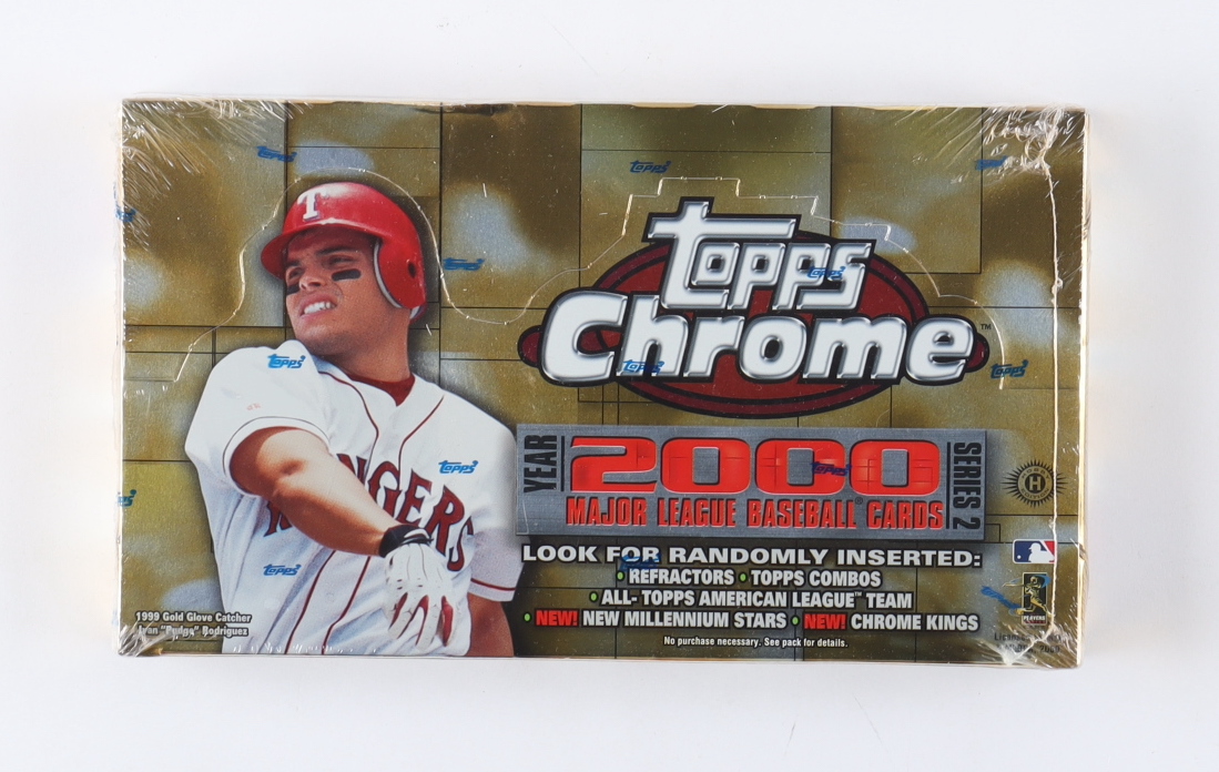 2000 Topps Chrome Series 2 Baseball Hobby Box with (24) Packs at PristineAuction.com 2000 Topps Chrome Series 2 Baseball Hobby Box with (24) Packs at PristineAuction.com