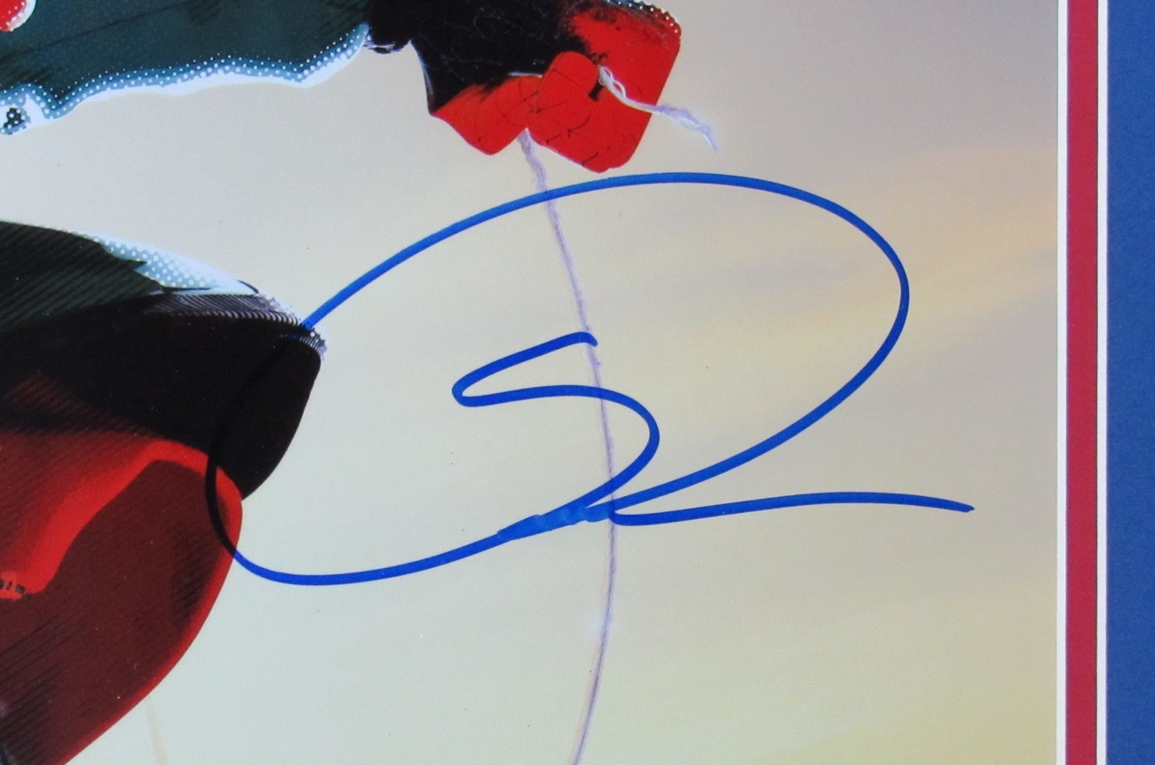 Shameik Moore Signed "Spider-Man: Into The Spider-Verse" 22x32 Custom Framed Photo Display (JSA) at PristineAuction.com Shameik Moore Signed "Spider-Man: Into The Spider-Verse" 22x32 Custom Framed Photo Display (JSA) at PristineAuction.com