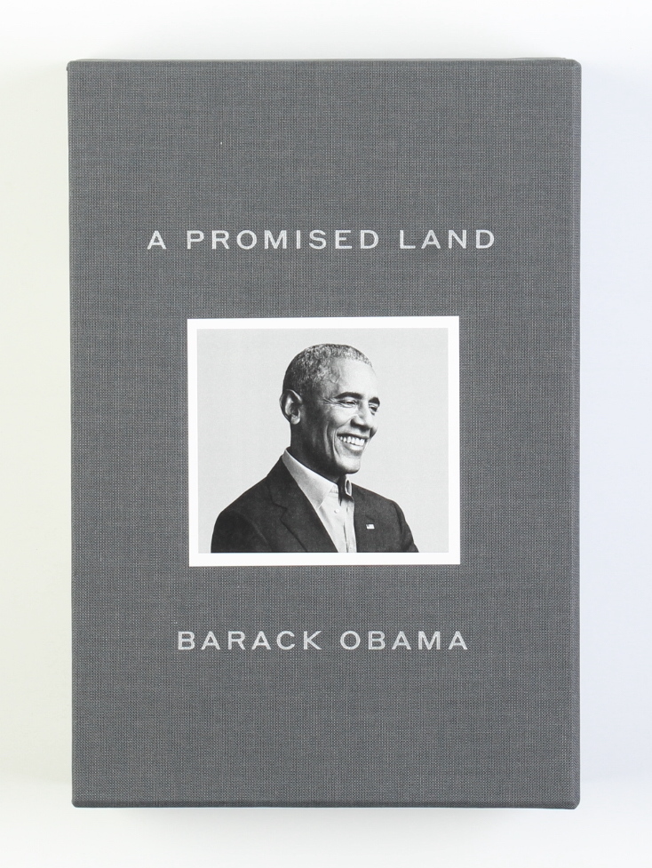 Barack Obama Signed "A Promised Land" Hardcover Book with Cover (PSA) at PristineAuction.com Barack Obama Signed "A Promised Land" Hardcover Book with Cover (PSA) at PristineAuction.com