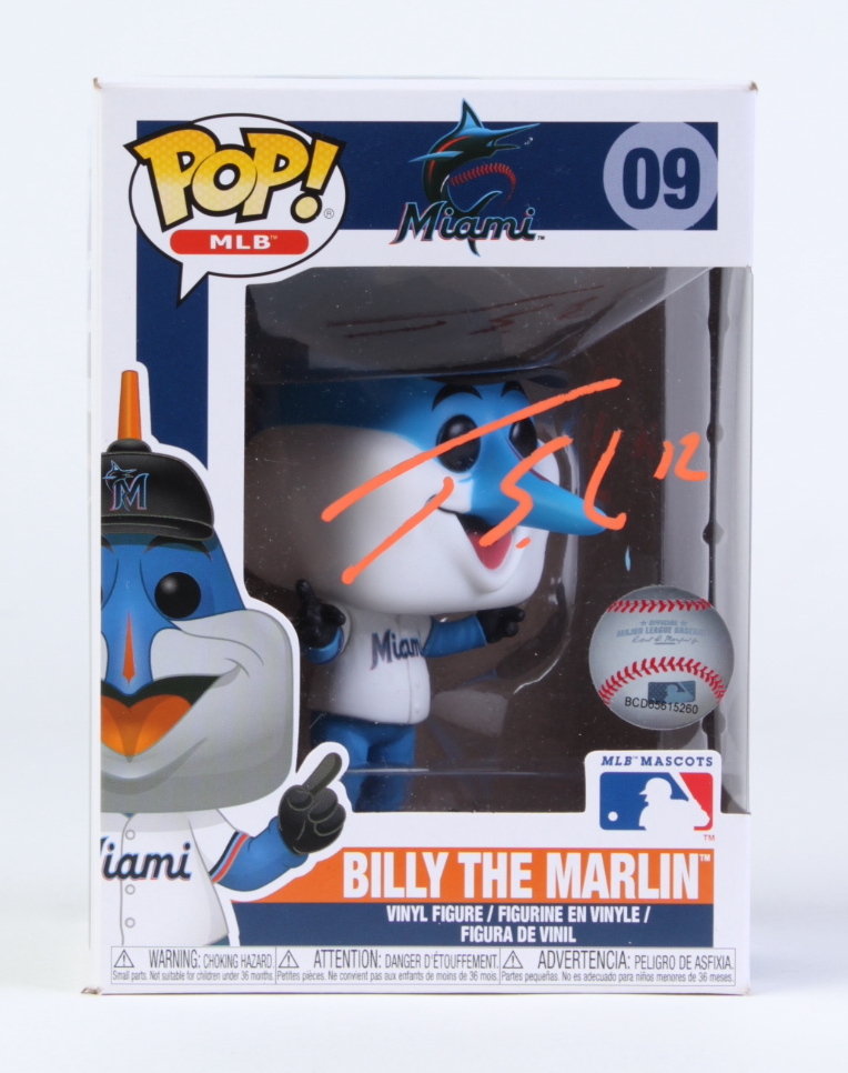 Jorge Soler Signed Marlins #09 Billy the Marlin Funko Pop! Vinyl Figure (JSA) at PristineAuction.com Jorge Soler Signed Marlins #09 Billy the Marlin Funko Pop! Vinyl Figure (JSA) at PristineAuction.com
