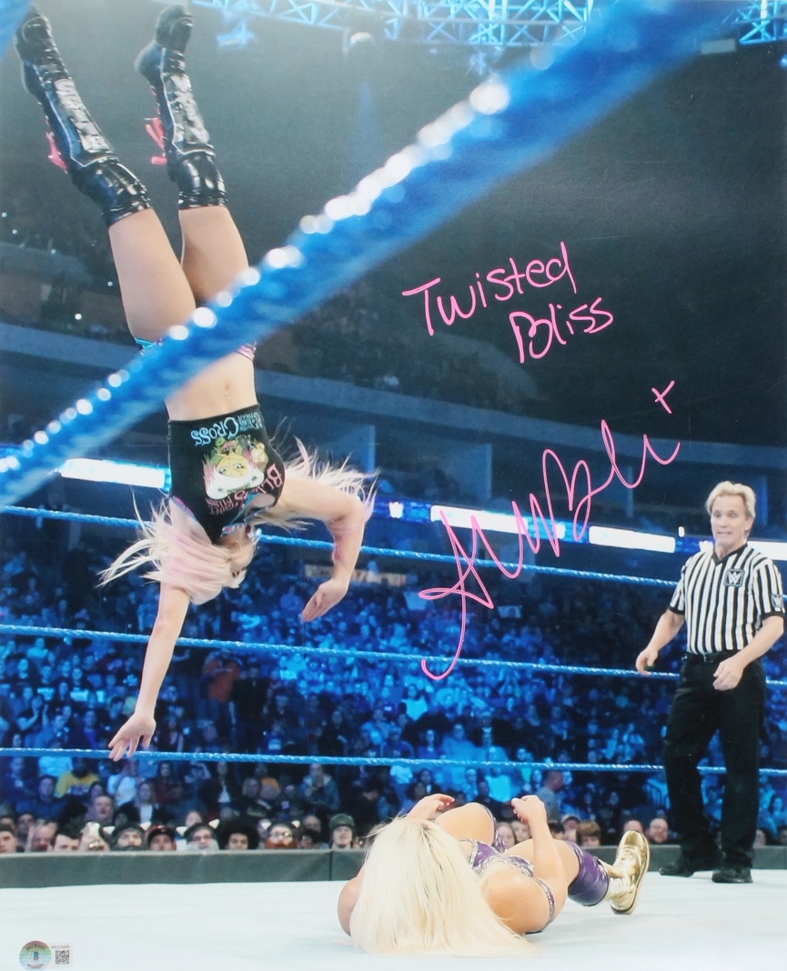 Alexa Bliss Signed WWE 16x20 Photo Inscribed "Twisted Bliss" (Beckett) at PristineAuction.com Alexa Bliss Signed WWE 16x20 Photo Inscribed "Twisted Bliss" (Beckett) at PristineAuction.com