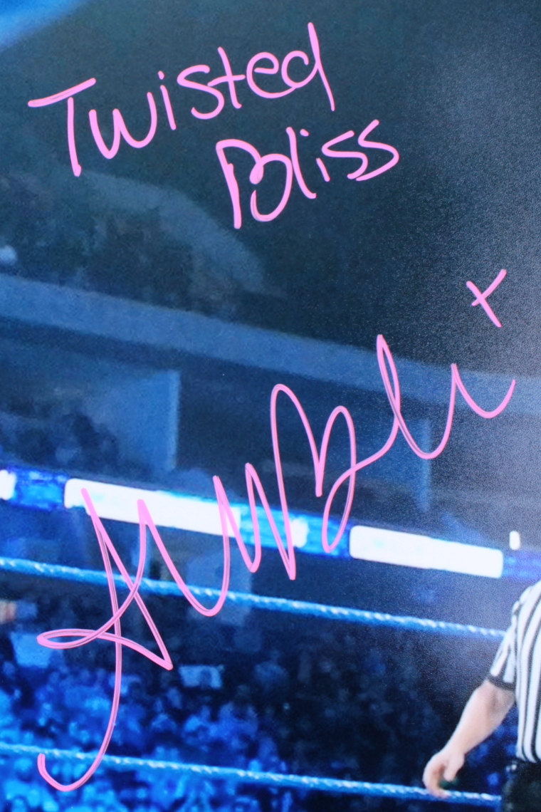 Alexa Bliss Signed WWE 16x20 Photo Inscribed "Twisted Bliss" (Beckett) at PristineAuction.com Alexa Bliss Signed WWE 16x20 Photo Inscribed "Twisted Bliss" (Beckett) at PristineAuction.com