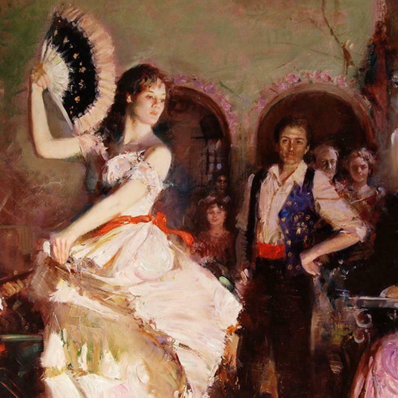 "The Last Dance" Limited Edition 46x38 Artist Embellished Giclee on Canvas by Pino (PA) at PristineAuction.com "The Last Dance" Limited Edition 46x38 Artist Embellished Giclee on Canvas by Pino (PA) at PristineAuction.com