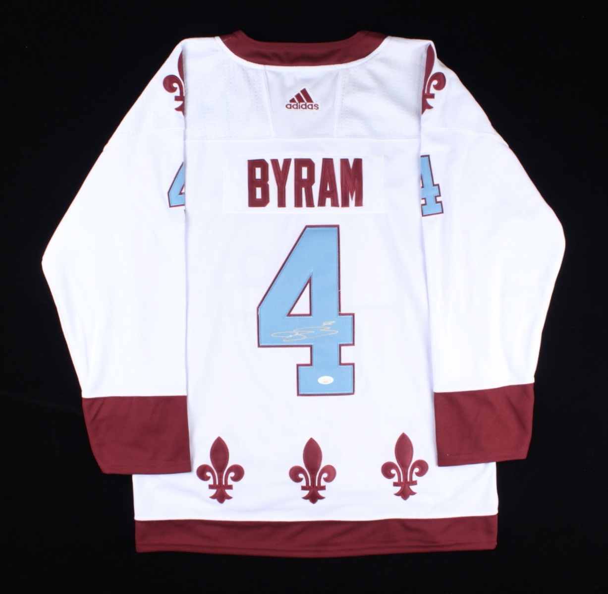Bowen Byram Signed Jersey (JSA) at PristineAuction.com Bowen Byram Signed Jersey (JSA) at PristineAuction.com