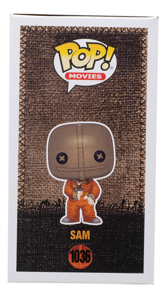 Quinn Lord Signed "Trick'r Treat" #1036 Sam Funko Pop! Vinyl Figure Inscribed "Sam" (JSA) at PristineAuction.com Quinn Lord Signed "Trick'r Treat" #1036 Sam Funko Pop! Vinyl Figure Inscribed "Sam" (JSA) at PristineAuction.com