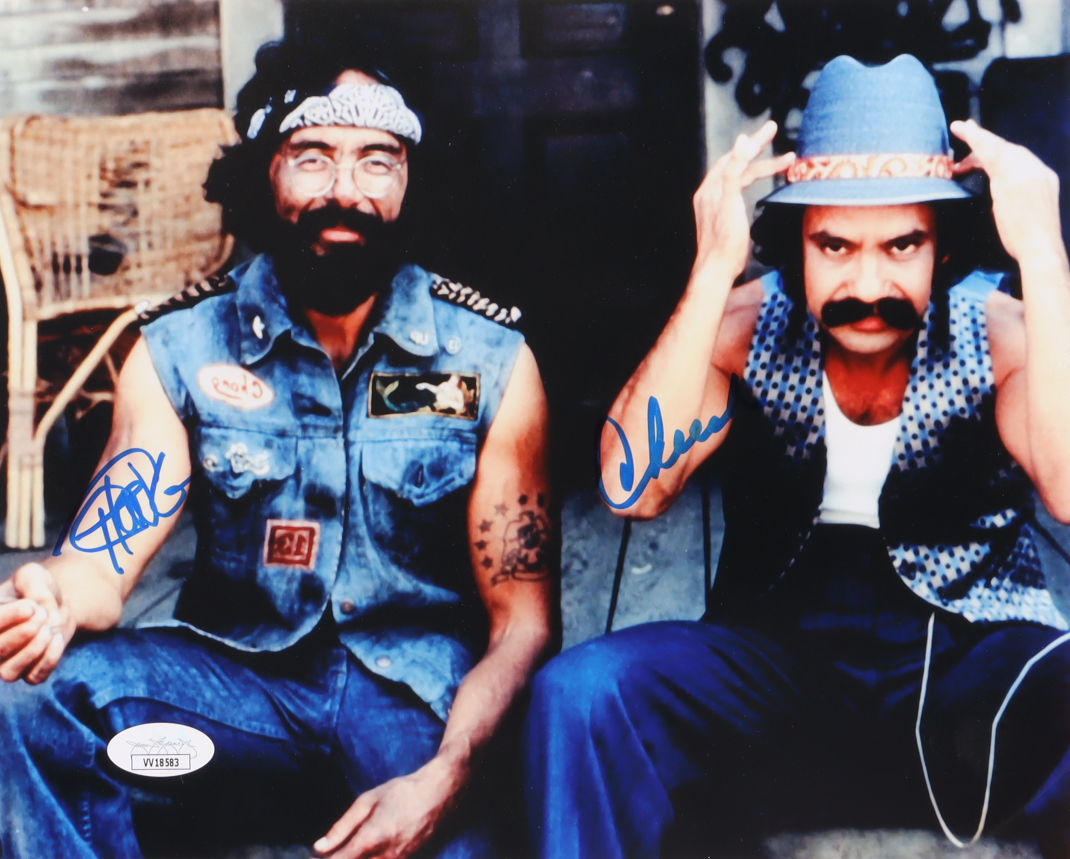 Cheech Marin & Tommy Chong Signed "Up in Smoke" 8x10 Photo (JSA) at PristineAuction.com Cheech Marin & Tommy Chong Signed "Up in Smoke" 8x10 Photo (JSA) at PristineAuction.com