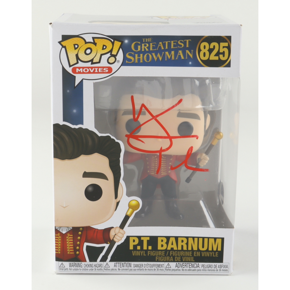 Hugh Jackman Signed "The Greatest Showman" 825 P.T. Barnum Funko Pop