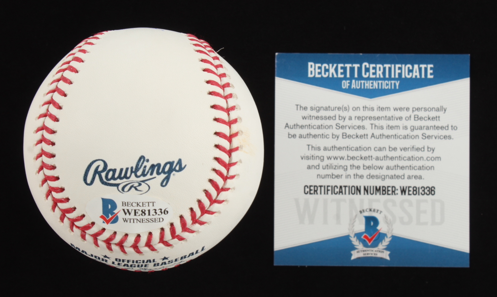 Greg Maddux Signed OML Baseball Inscribed "4X CY" & "HOF 14" (Beckett) at PristineAuction.com Greg Maddux Signed OML Baseball Inscribed "4X CY" & "HOF 14" (Beckett) at PristineAuction.com