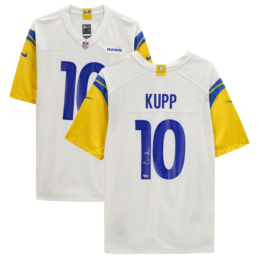 Cooper Kupp Signed Rams Jersey (Fanatics) Pristine Auction
