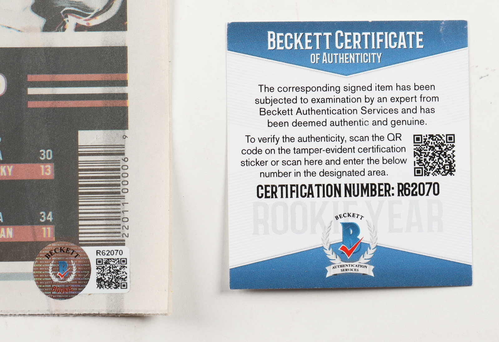 James Cook Signed 2022 The Atlanta Journal-Constitution Newspaper Cover (Beckett) at PristineAuction.com James Cook Signed 2022 The Atlanta Journal-Constitution Newspaper Cover (Beckett) at PristineAuction.com