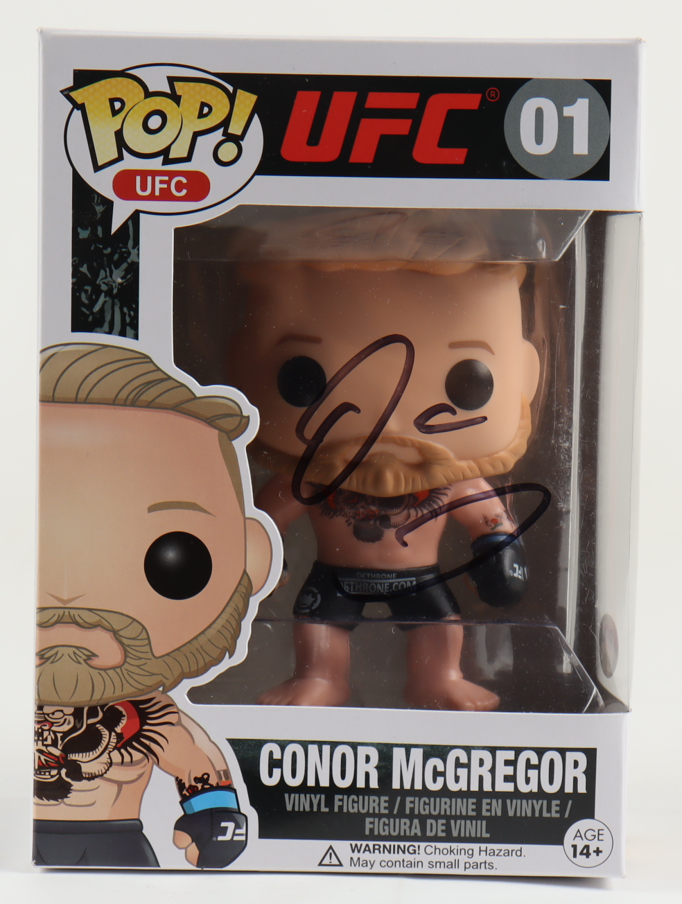 Dana White Signed UFC #01 Conor McGregor Funko Pop Vinyl Figure (PSA) at PristineAuction.com Dana White Signed UFC #01 Conor McGregor Funko Pop Vinyl Figure (PSA) at PristineAuction.com