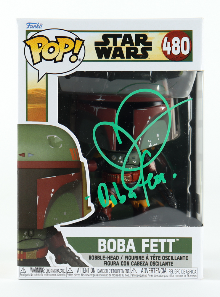 Funko Pop! Star Wars Boba Fett Glow-in-Dark Vinyl Figure With Box Protector