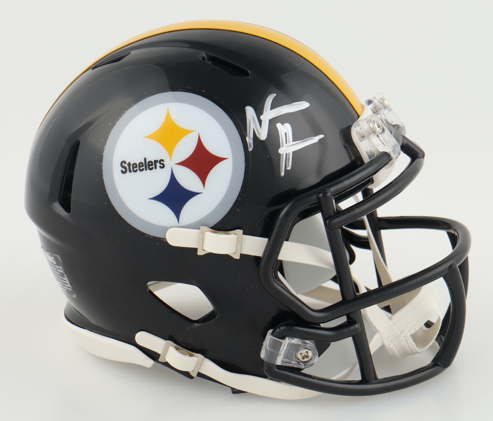 Najee Harris Signed Steelers Speed Mini Helmet (Fanatics) at PristineAuction.com Najee Harris Signed Steelers Speed Mini Helmet (Fanatics) at PristineAuction.com
