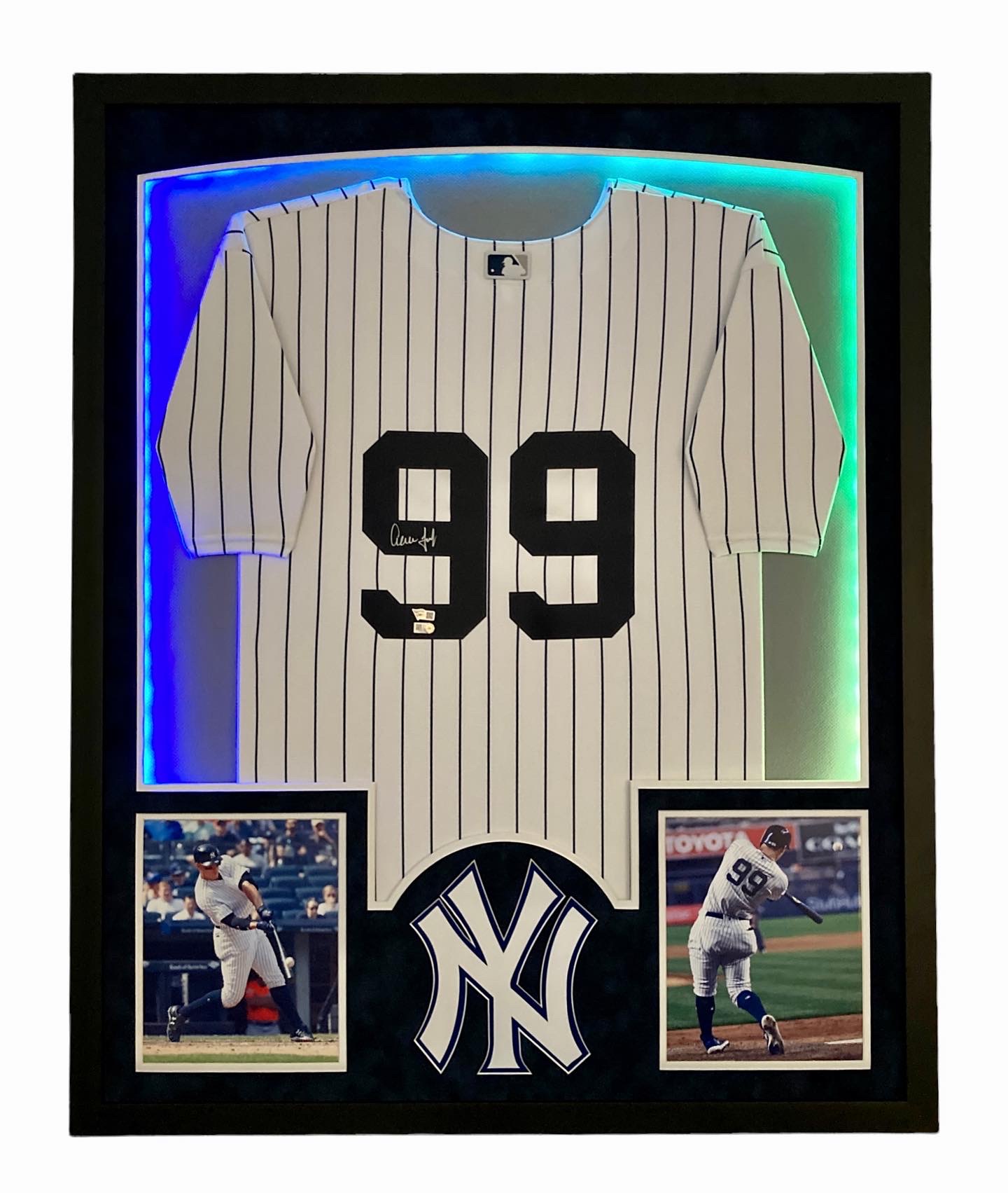 Aaron Judge Signed 32x40 Custom Framed Jersey Display (Fanatics & MLB) at PristineAuction.com Aaron Judge Signed 32x40 Custom Framed Jersey Display (Fanatics & MLB) at PristineAuction.com