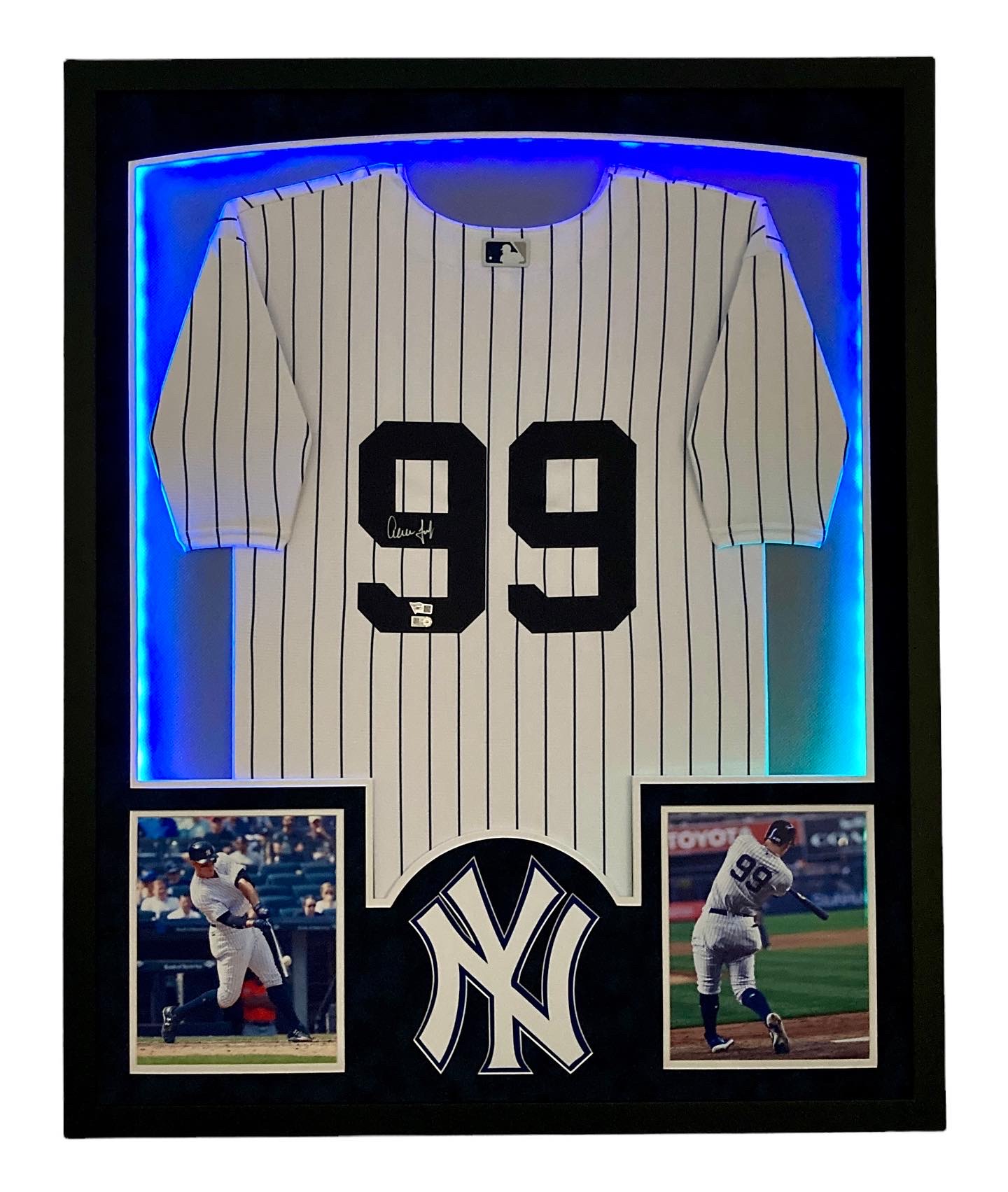 Aaron Judge Signed 32x40 Custom Framed Jersey Display (Fanatics & MLB) at PristineAuction.com Aaron Judge Signed 32x40 Custom Framed Jersey Display (Fanatics & MLB) at PristineAuction.com