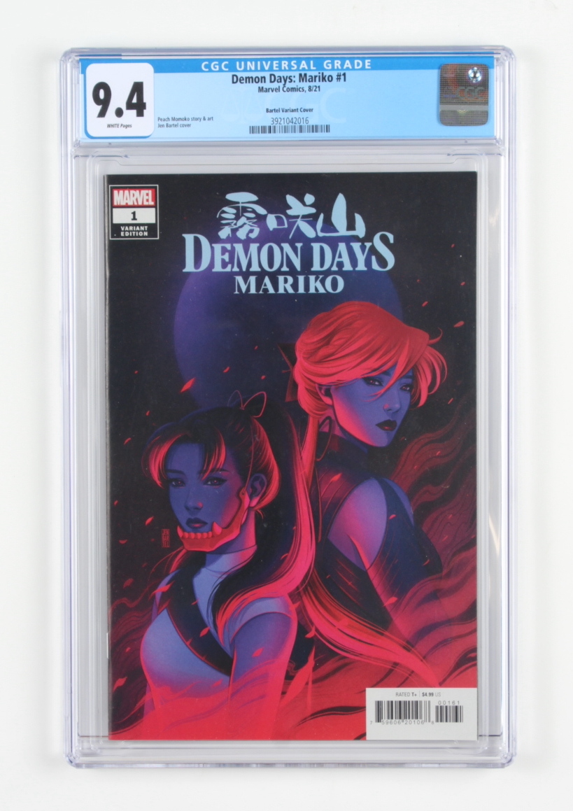 2021 "Demon Days: Mariko" Issue #1 Marvel Comic Book (CGC 9.4) at PristineAuction.com 2021 "Demon Days: Mariko" Issue #1 Marvel Comic Book (CGC 9.4) at PristineAuction.com
