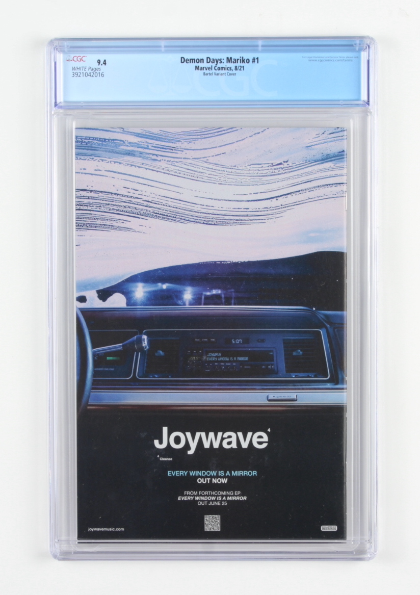 2021 "Demon Days: Mariko" Issue #1 Marvel Comic Book (CGC 9.4) at PristineAuction.com 2021 "Demon Days: Mariko" Issue #1 Marvel Comic Book (CGC 9.4) at PristineAuction.com