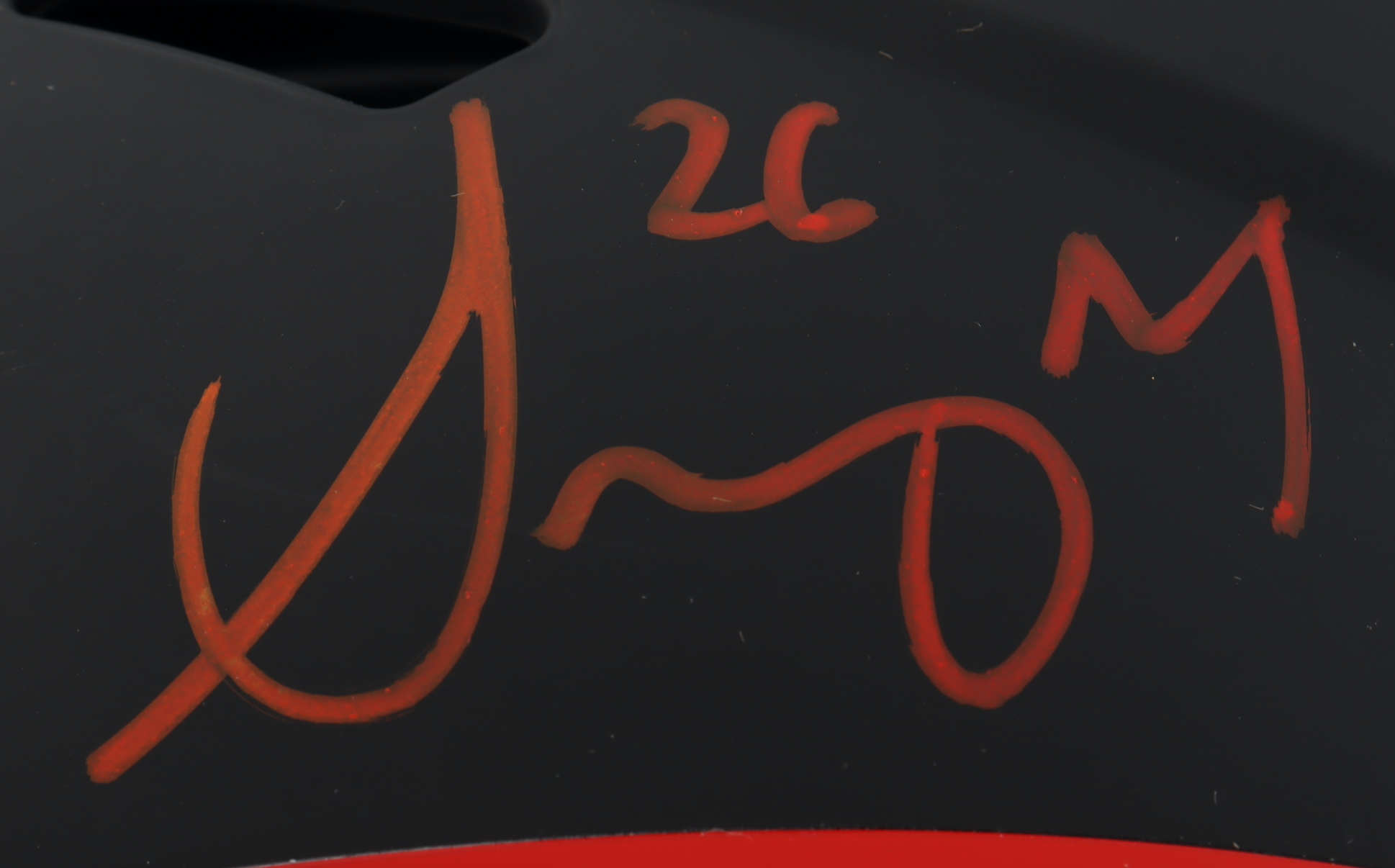 Sony Michel Signed Patriots Full-Size Authentic On-Field Eclipse Alternate Speed Helmet Inscribed "SBLIII Champs" (Beckett) at PristineAuction.com Sony Michel Signed Patriots Full-Size Authentic On-Field Eclipse Alternate Speed Helmet Inscribed "SBLIII Champs" (Beckett) at PristineAuction.com