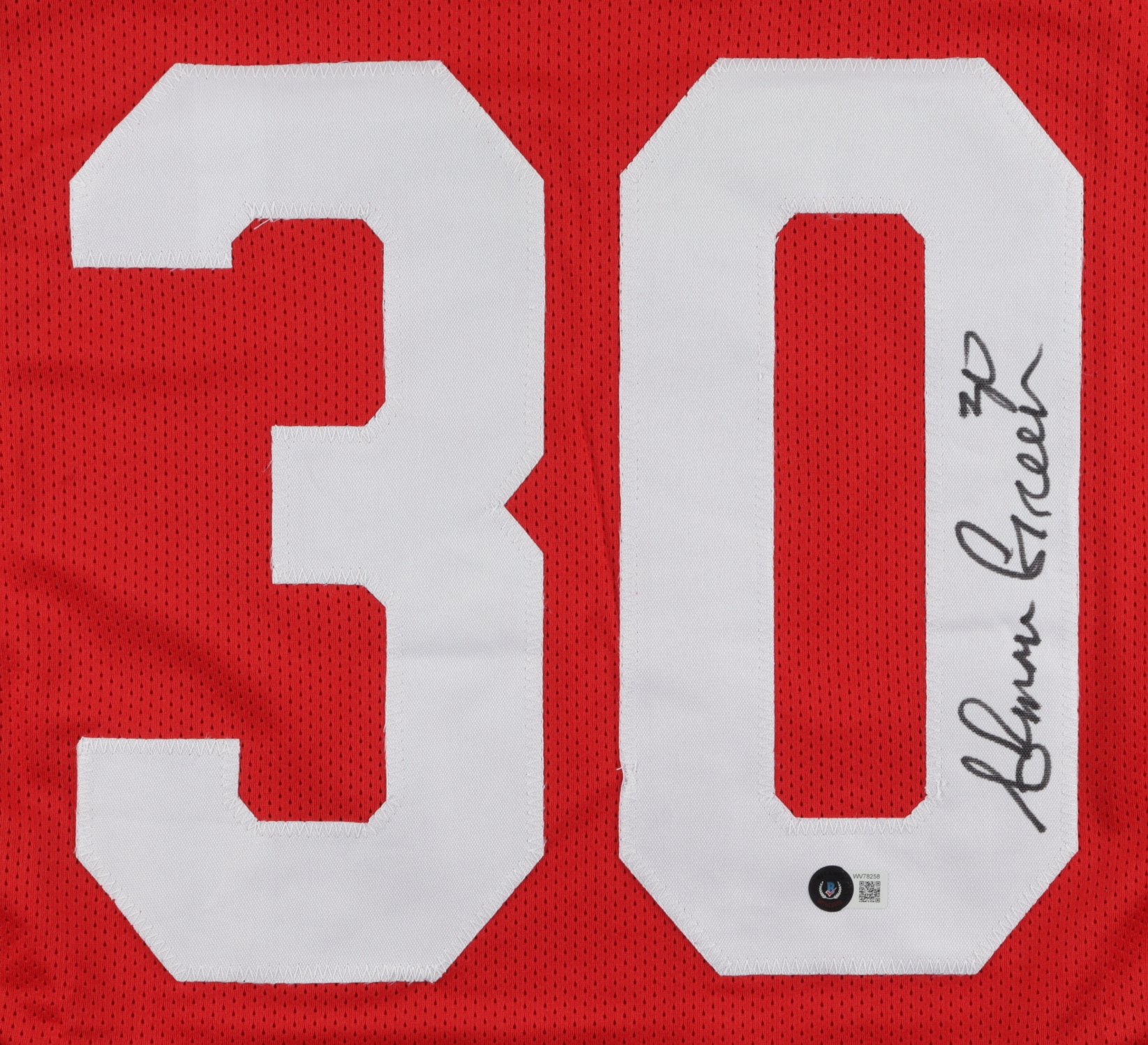 Ahman Green Signed Jersey (Beckett) at PristineAuction.com Ahman Green Signed Jersey (Beckett) at PristineAuction.com