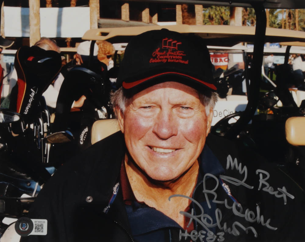 Brooks Robinson Signed 8x10 Photo Inscribed "My Best" & "HOF 83" (Beckett) at PristineAuction.com Brooks Robinson Signed 8x10 Photo Inscribed "My Best" & "HOF 83" (Beckett) at PristineAuction.com