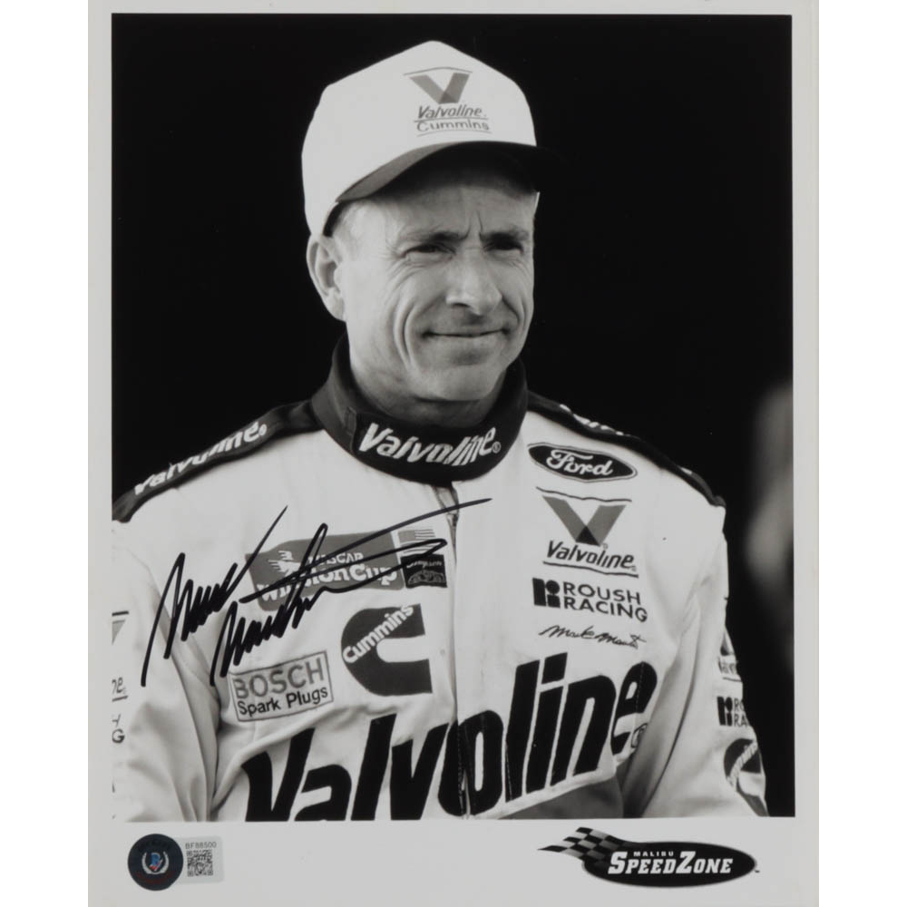 Mark Martin Signed 8x10 Photo (Beckett) | Pristine Auction