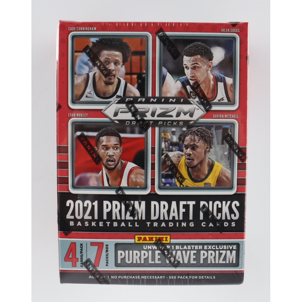 2021-22 Panini Prizm Draft Picks Basketball Blaster Box with (7) Packs at PristineAuction.com