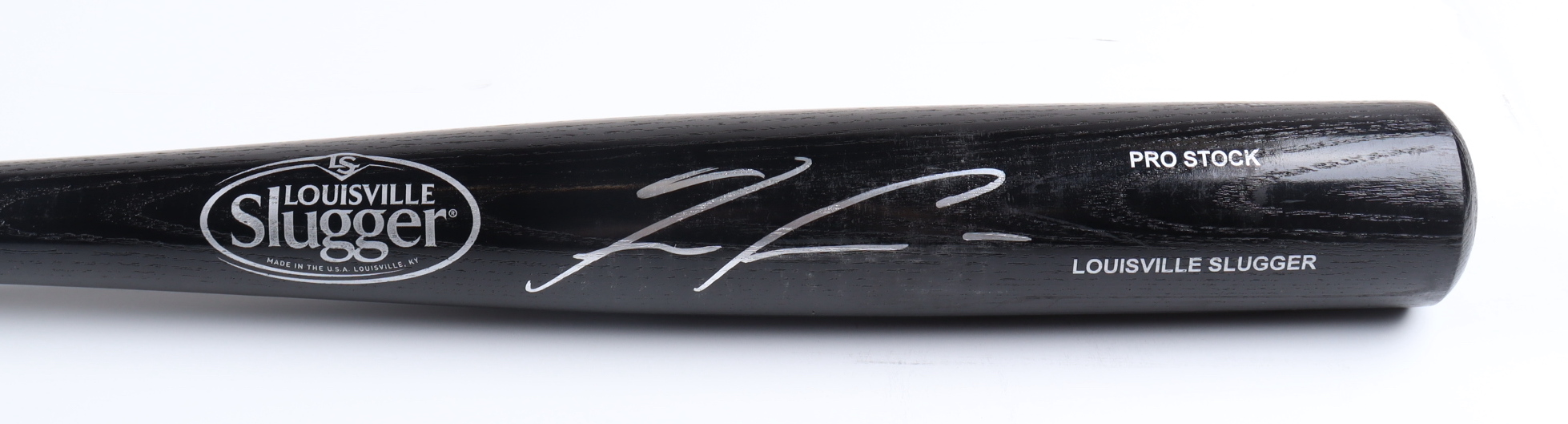 Ronald Acuna Jr. Signed Louisville Slugger Baseball Bat (USA SM) at PristineAuction.com Ronald Acuna Jr. Signed Louisville Slugger Baseball Bat (USA SM) at PristineAuction.com